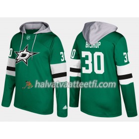 Miesten NHL Dallas Stars Ben Bishop 30 N001 Pullover Hooded Sweatshirt